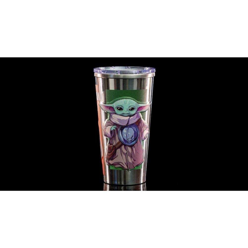 Disney Parks The Mandalorian & Grogu Stainless Steel Tumbler 2026 NEW